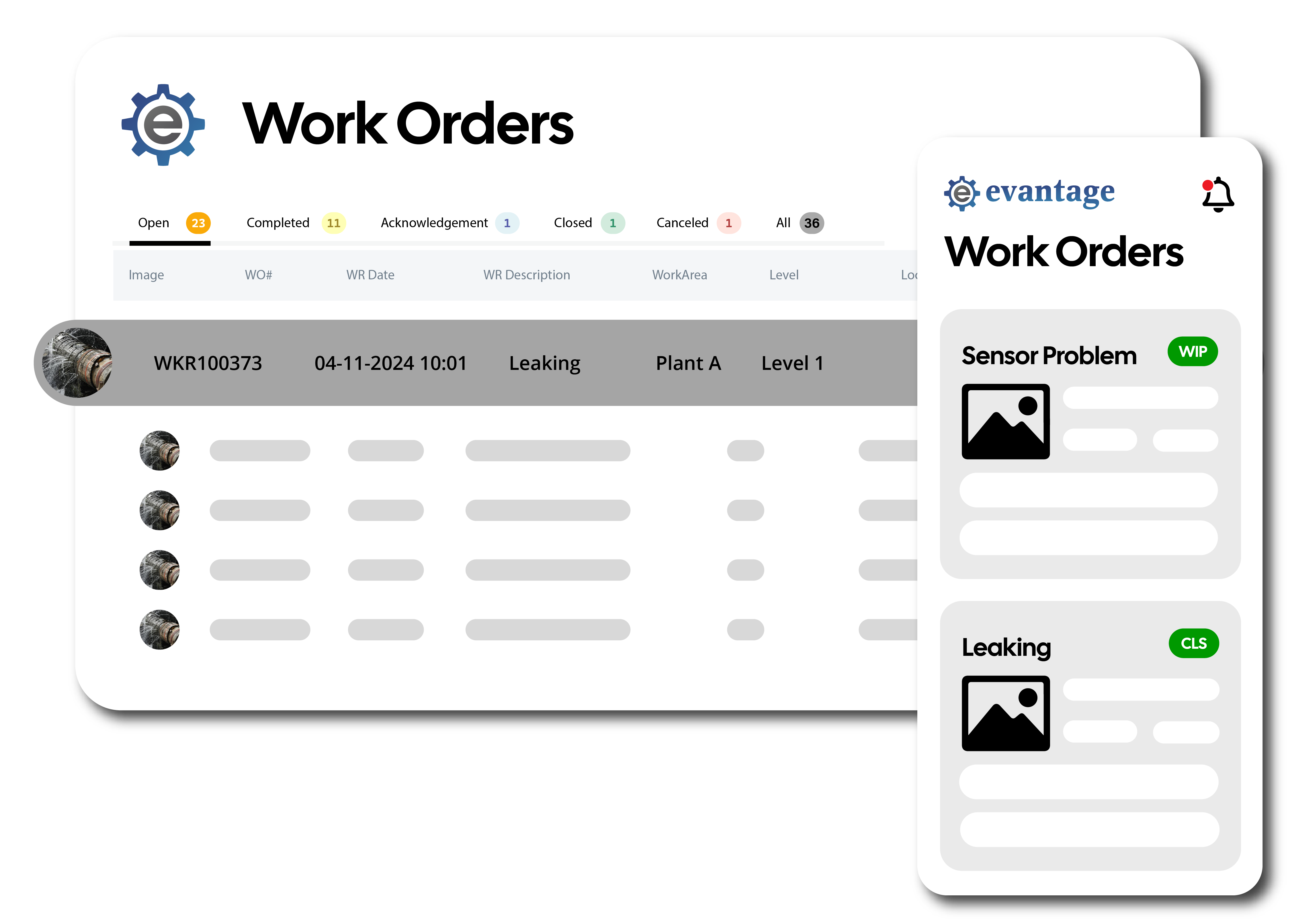 Work Order Image